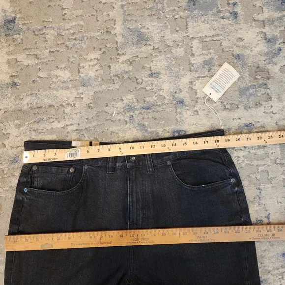 NWT Prana 38×36 Feener slim straight black jeans - Picture 3 of 16